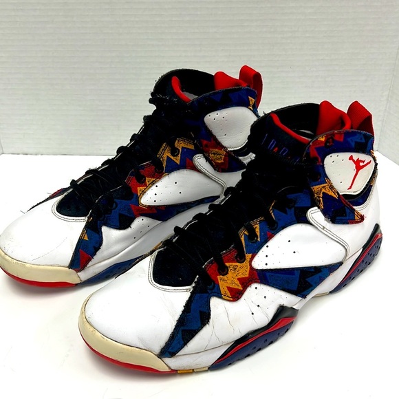 Men’s Jordan 7 Nothing But Net 304775-142 Size 9.5 - Picture 1 of 8